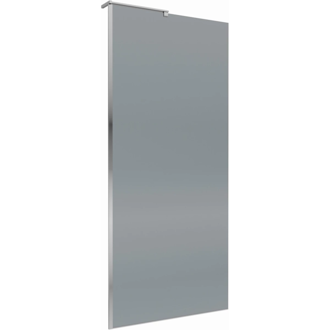 Душевая перегородка BELBAGNO UNO-L-1-TB-90-GR-Cr 900x2000 мм хром