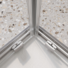 Душевой уголок BELBAGNO LUCE-A-22-80+25-C-Cr