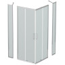 Душевой уголок BELBAGNO LUCE-AH-22-125/105-C-Cr