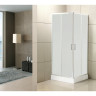Душевой уголок BELBAGNO UNO-AH-2-90/70-P-Cr