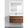 Тумба со столешницей и раковиной BELBAGNO KRAFT KRAFT100RT-KEPBO-1302-SET